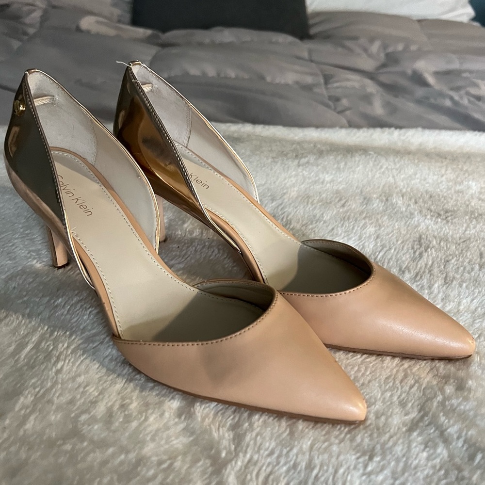 Calvin Klein Rose Gold heels